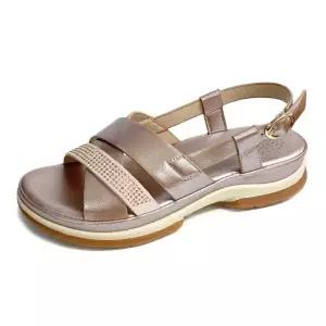 [롯데백화점]에스콰이아 여성화 논슬립 컴포트 샌들 4cm  EQDMSD910