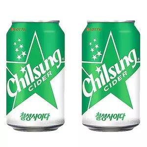 롯데 칠성사이다 355ml x 24캔