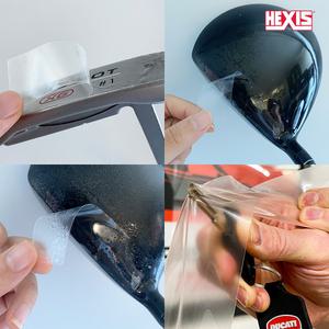 헥시스 골프 보호필름 드라이버 우드 퍼터 비거리 보이스캐디 샤프트 보호필름 클럽스티커 Made in France