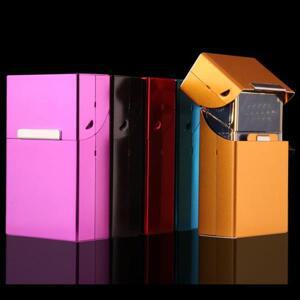 Dakoda 심플메탈 담배케이스 일반형담배 라이터 지갑 원터치케이스