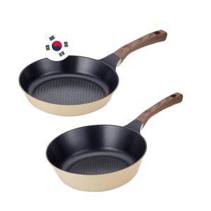 [PN풍년] 국산 통주물 카놀리IH 리저브 프라이팬+궁중팬 2종 특가 인덕션 겸용
