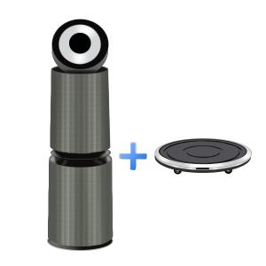 AS355NGNAM o클릭o LG전자 퓨리케어 오브제컬렉션 AI+공기청정기 M필터 LG무빙휠 세트 전국무료배송