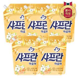 샤프란 아로마 소프트 코튼 리필 2.1L 5개