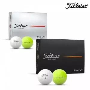 아쿠쉬네트코리아 정품 25 타이틀리스트 PRO V1 V1x 5더즌세트