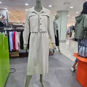 시슬리/애플아울렛/버핏 투피스형 롱 원피스 SAOP35431