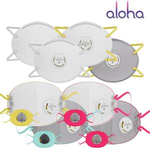 알로하 방진마스크 1급 2급 특급 10매 20매 국산 분진 미스트 활성탄 용접흄