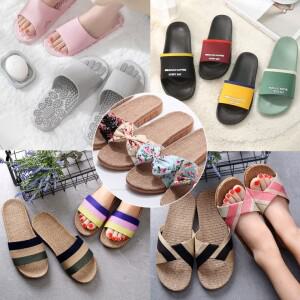 제우스  어르신실내화 여행용 슬리퍼 대나무 라탄 거실화