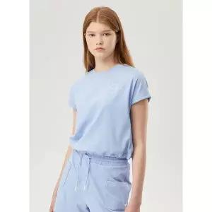 [르꼬끄](강남점)[이월][70% OFF] 썸머 자가드 루즈핏 반팔티 LPB / QP223ORS51