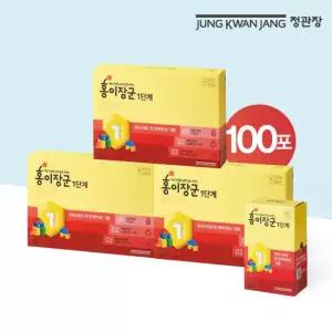 정관장 홍이장군 1단계 키즈홍삼 90+10포 15ml (3세~4세용)
