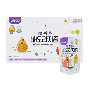 루솔 진한 배도라지즙 100ml x 20포 1개