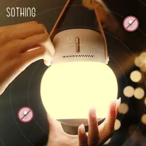 소싱 오뚝이형 충전식 LED 무선 무드등 랜턴 모기해충퇴치기 훈증기