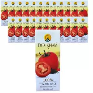 태국 도이캄 토마토 주스 착즙 200ml 24팩 (1srr)