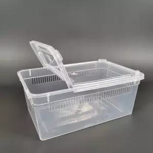 도마뱀 사육장 고급형 적재형 케이지 레오파드게코 크레스티드게코