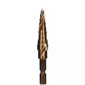 1181940 트위스트형 코발트스탭드릴 - 육각생크 T9-412(SKH55, HEX) 4 ~ 12mm