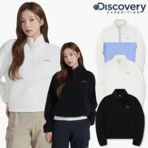 [디스커버리](마산점) 여성 경량 플리스 아노락 자켓 DWSS41044