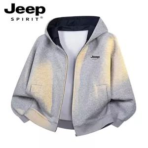 JEEP SPIRIT 맨투맨 후드티 오버핏 후드 집업 작업복 상의 바람막이 커플 빅사이즈