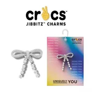 [크록스 본사] 지비츠 참 실버 보석 리본 10016578 [백화점 정품]