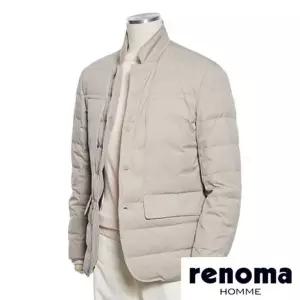 [갤러리아] 레노마 FW 구스 다운 숏 패딩 베이지 자켓 RPLMBJ62A