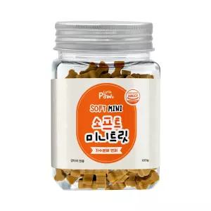 리틀포우 소프트 미니트릿 관절 영양 간식 오메가3 가수분해 연어 180g