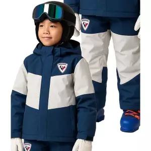 2526 로시놀 주니어 스키복세트 데모 팀 주니어 네이비x베이지