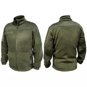 군용 신형 깔깔이 카키색 보아털 군인 후리스 자켓