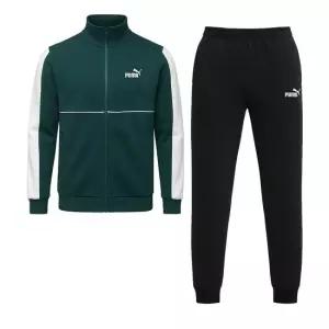 스포츠 플리스 남자 트레이닝 세트 운동복 짐웨어 런닝복 그린 블랙 691935-75