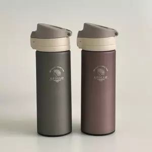 아폴로 원터치 텀블러 진공 스텐 국내산 400ml