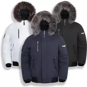 [디바옴므]후드 라쿤 FUR 캐나다 숏 패딩 점퍼 중량 경량 헤비 잠바