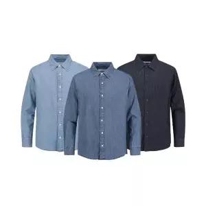 [에디션앤드지]베이직 데님 셔츠 3종 NEE3WC1902 451383