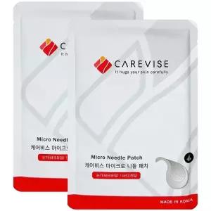 케어비스 마이크로 니들패치 태극무늬 눈밑 눈가 여드름 트러블 팔자주름 패치 2개입x2세트
