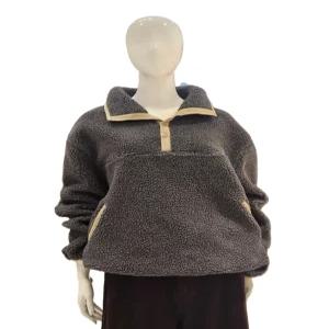 하프 스냅 뽀글이 아노락(FSDOWWTS04)