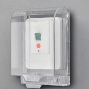 간단 설치 방수 콘센트 커버/덮개/박스/가리개/방수형/전기/벽콘센트/방수용/케이스/스위치/덮게/안전캡
