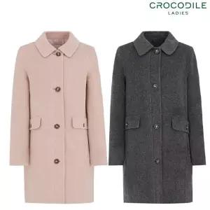 [크로커다일레이디](CLEWCT106) 알파카 핸드메이드 코트_GN