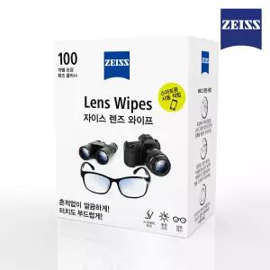 [자이스] 렌즈와이프 일회용 휴대폰클리너  카메라액정클리너 렌즈청소 먼지제거 100매