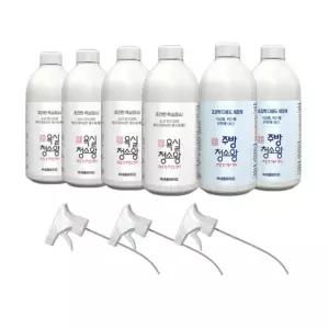 신통방통 욕실청소왕 변기세정제 뿌리는소독제 세트 화장실변기청소