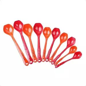 KR리빙 멜라민 만두국자 주방용 조리기구 mixed color 10개
