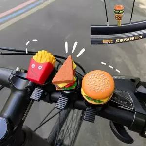 [하프클럽/]자전거 벨 장식 에어콕 2종세트 귀여운 따릉이 딸랑이