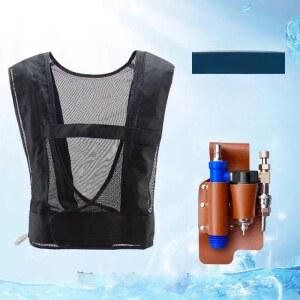 에어조끼 용접 3세대 쿨조끼 현장 냉각기 배달 조끼