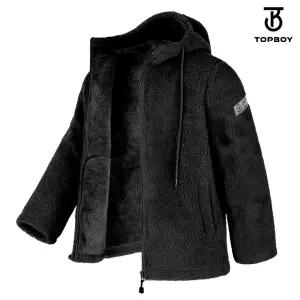 양털 후드 양면 기모 플리스 자켓 (WPA002)