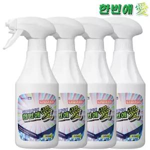 한번애 뿌리는 곰팡이 제거제 500ml (4통) 벽지 실리콘 화장실 베란다 욕실 창틀 줄눈