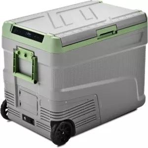 EUHOMY 12볼트 냉장고 58QT 전기 쿨러 사용 가능 배터리 자동차 0 °F~68 °F 12V 12/24V DC 110-240V AC