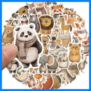 10/25/50pcs 여행 수하물 노트북 기타 노트북 전화 편지지 물병에 대 한 재미 있은 혼합 만화 동물 스티커