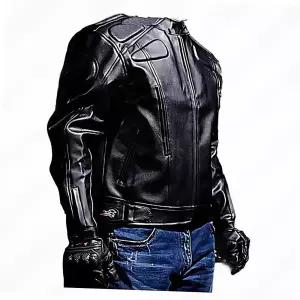 오토바이가죽자켓 방풍 겨울 자켓 남성용 바람막이 바이커 남성 블랙 코트 탑 빅사이즈 레더