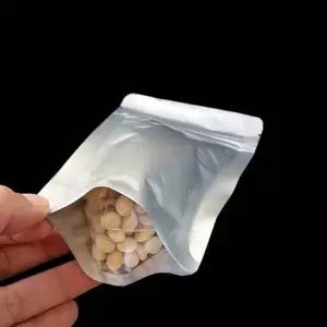 알루미늄봉투 밑면투명 지퍼스탠드 22X30cm+5cm 100P 은박봉투 은박봉지 알미늄봉투 은박지봉투 커피봉투