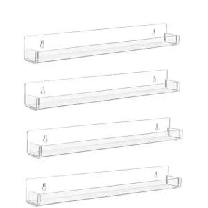 [라일리생활건강] Rly 벽걸이 네일선반 메니큐어 질열대 받침대 투명 4