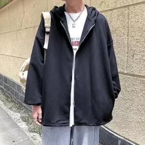 [라일리의류] Rly 가을 오버핏 점퍼 남성 후드집업 야상 봄 남성