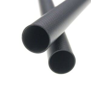 2PCS 25mm 3K 탄소 섬유 튜브 쿼드콥터 헥사콥터 프레임 암 랜딩 기어 Rc 드론 키트 멀티콥터 DIY 25mmX21mm 사각