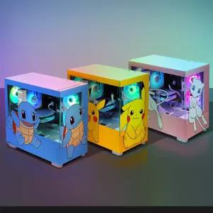 주연테크 포켓몬스터 PC 라이젠 9600X RX 9060 XT 8G RAM 16GB SSD 1TB PK96X96XT-W16G1T 피카츄 뮤 꼬부기