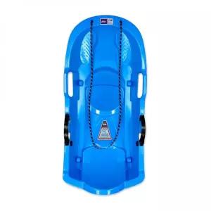 생담 국내생산 고급 눈썰매 강화 플라스틱 브레이크 방향조절 가능 파랑색