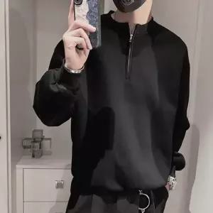 남성 2컬러 반집업 무지 맨투맨 ON-TSA-QWCEE4F8